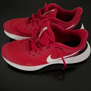 Nike Crimson Athletic Sneakers